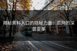 揭秘黑料入口的隐秘力量：瓜网的深层变革