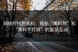 网络时代的黑料：揭秘“黑料网”和“黑料不打烊”的复杂互动