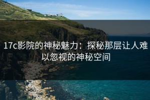 17c影院的神秘魅力：探秘那层让人难以忽视的神秘空间