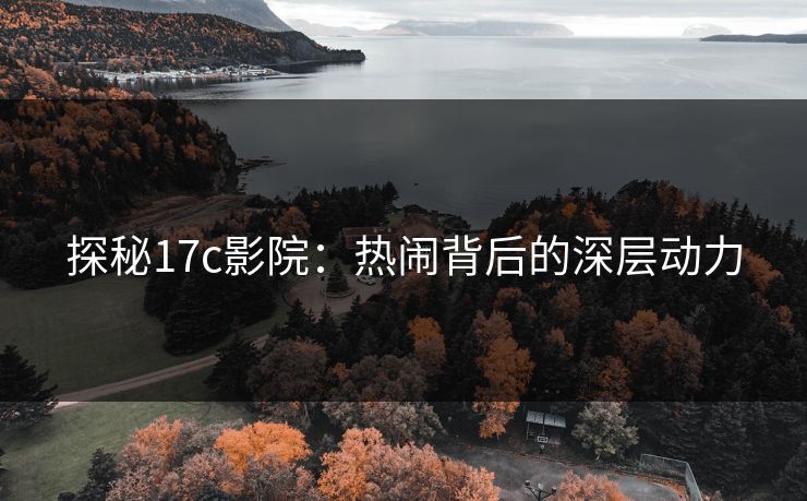 探秘17c影院：热闹背后的深层动力